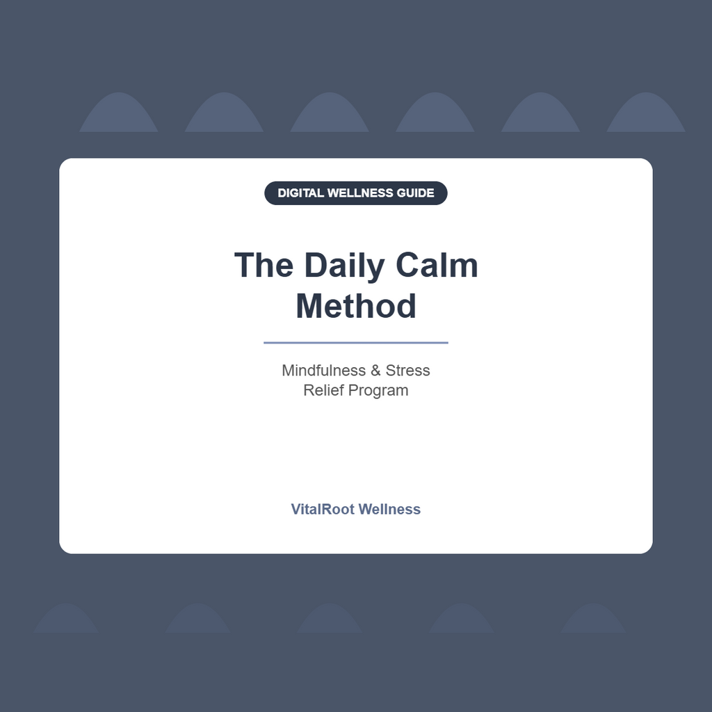 The Daily Calm Method
