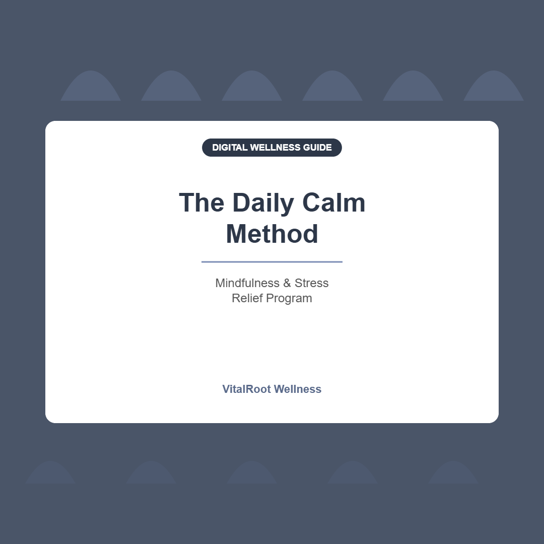 The Daily Calm Method