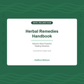 Herbal Remedies Handbook