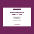 Women's Hormone Balance Guide